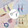 100Pcs 2 Style Earring Hooks and Open Jump Rings STAS-SZ0001-73-7