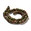 Natural Unakite Beads Strands G-G841-B13-2