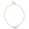 Natural Pearl Potato Graduated Beaded Necklaces NJEW-JN05923-4