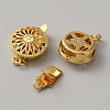 Brass Box Clasps LS-KK-WH0079-16B-G-2