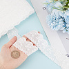 Cotton Hollow Embroidered Lace Trim SRIB-WH0011-053-1-3