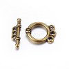 Tibetan Style Alloy Toggle Clasps MLF10795Y-NF-1