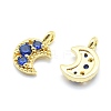 Brass Charms ZIRC-J040-35G-01-NR-2