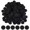 1000Pcs Flat Round Felt Fabric DIY-DC0003-89A-1