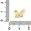 Brass Micro Pave Cubic Zirconia Connector Charms KK-U056-04G-3