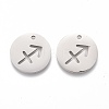 Tarnish Resistant 201 Stainless Steel Pendants LS-STAS-Z001-B-12P-1