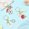 Alloy Enamel Keychain KEYC-FS00030-02-5