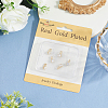 8Pcs Brass Micro Pave Cubic Zirconia Charms KK-BBC0021-32-6