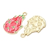 Alloy Enamel Pendants AL-CBA1DF6-02B-3