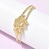 Brass Cuff Bangles BJEW-F526-07G-1
