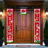 Polyester Hanging Sign for Home Office Front Door Porch Decorations HJEW-WH0023-005-6