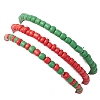 3Pcs Glass Beaded Stretch Bracelets BJEW-JB12440-4