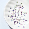 Glass Rhinestone Flat Back Cabochons MRMJ-YW0001-075K-1