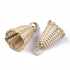 Handmade Reed Cane/Rattan Woven Pendants X-WOVE-T006-099-2