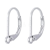925 Sterling Silver Leverback Earring Findings STER-I017-088S-1