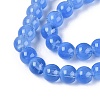 Acrylic Imitation Cat Eye Beads Strands OACR-Q197-01A-04-3