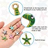 35Pcs 7 Colors Ocean Theme Alloy Enamel Connector Charms ENAM-CJ0003-72-3