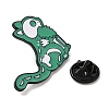 Halloween Skeleton Cat Enamel Pins JEWB-S025-04-3