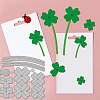 Saint Patrick's Day Carbon Steel Cutting Dies Stencils DIY-WH0309-1610-3