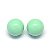 No Hole Spray Painted Brass Round Smooth Chime Ball Beads Fit Cage Pendants KKB-E003-M-16mm-2