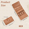 1Pc PU Leather Jewelry Rolls ABAG-CL0001-42-2