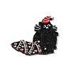Christmas Cat Acrylic Pendants MACR-K360-01A-1