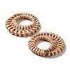 Handmade Reed Cane/Rattan Woven Linking Rings WOVE-PH0001-12-2