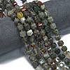 Natural African Bloodstone Beads Strands G-K389-A57-01-2