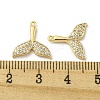 Brass Micro Pave Cubic Zirconia Pendants KK-H460-40G-3