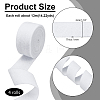 Needle Punch Cotton Strips Fabric SRIB-WH0027-01-2