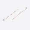 Tarnish Resistant 304 Stainless Steel Ball Head Pins X-STAS-K172-30P-05-1