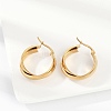 201 Stainless Steel Hoop Earrings EJEW-Q026-20G-5