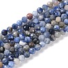 Natural Sodalite Beads Strands X-G-G139-A07-03-1