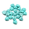 Dyed Synthetic Turquoise Cabochons G-H309-01-10-1