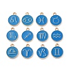 Alloy Enamel Pendants ENAM-S124-01B-02-1