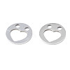 201 Stainless Steel Charms STAS-T044-279P-3