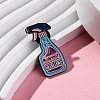 Spay Bottle Enamel Pins JEWB-R007-01EB-02-2