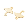 201 Stainless Steel Charms STAS-U012-02G-2