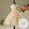 Flower Pattern Polyester Fabrics DIY-WH0622-079-7