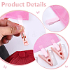 Fabric Hanging Clothes Peg Organizer AJEW-WH0455-394C-3