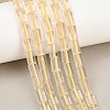 Heated Natural Lemon Quartz Beads Strands G-F832-B01-01-1