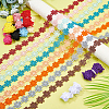   17 Yards 17 Colors Polyester Lace Trim OCOR-PH0001-54-6