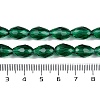 Transparent Glass Beads Strands EGLA-N013-T8mm-D24-4