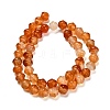 Natural Carnelian(Dyed & Heated) Beads Strands G-G203-02B-3