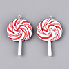 Handmade Polymer Clay Pendants CLAY-N013-30B-01-1