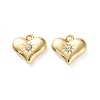 Rack Plating Alloy Rhinestone Pendants FIND-M038-20G-1