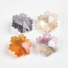 Faceted K9 Glass Charms EGLA-P026-F-1