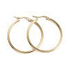 201 Stainless Steel Hoop Earrings EJEW-I245-20F-1