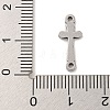 201 Stainless Steel Connector Charms STAS-S146-09P-3