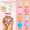 320Pcs 8 Colors Opaque Acrylic Pendants SACR-TA0001-41-5